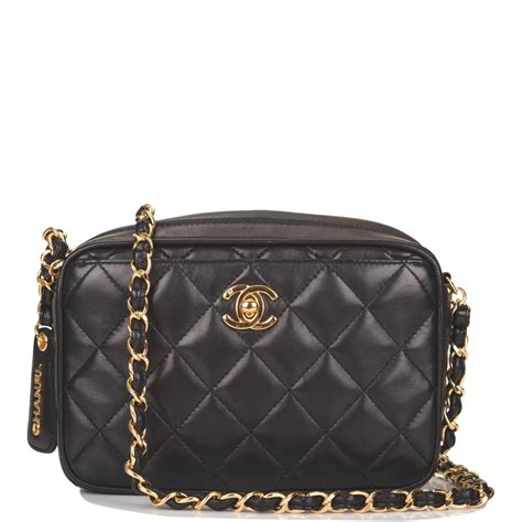 Chanel Quilted Camera Bag 